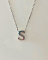 The Elara Collection - Initial Necklace – S
