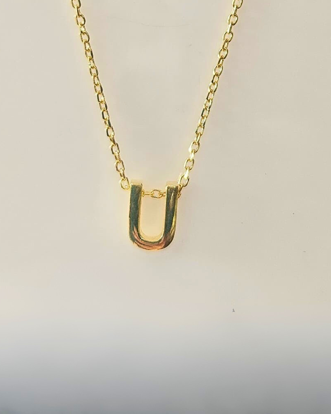 The Elara Collection - Initial Necklace – U