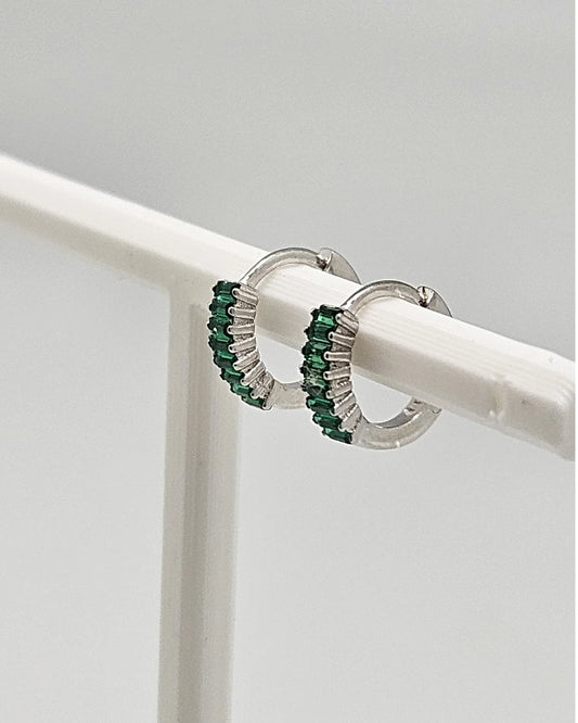 Monja Mini Earrings Silver