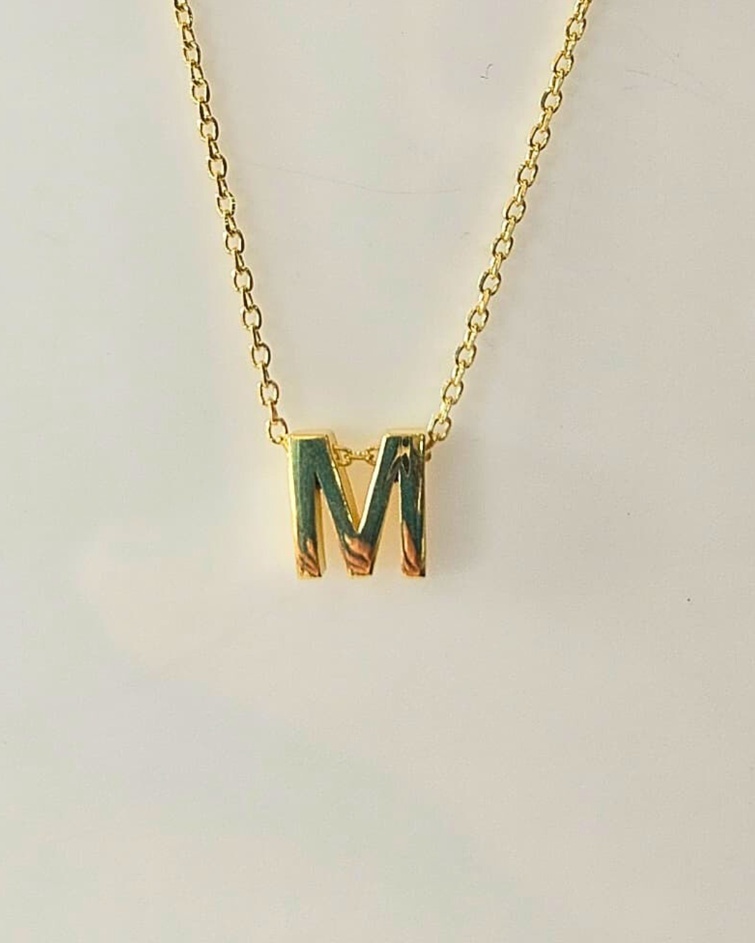 The Elara Collection - Initial Necklace – M