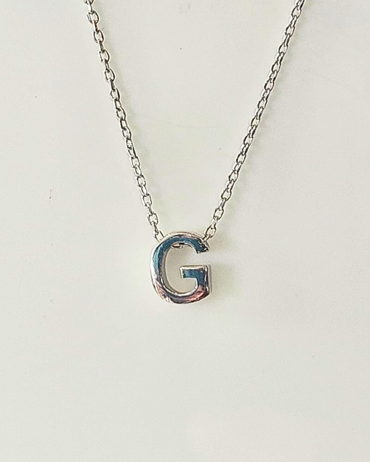 The Elara Collection - Initial Necklace – G
