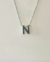 The Elara Collection - Initial Necklace – N