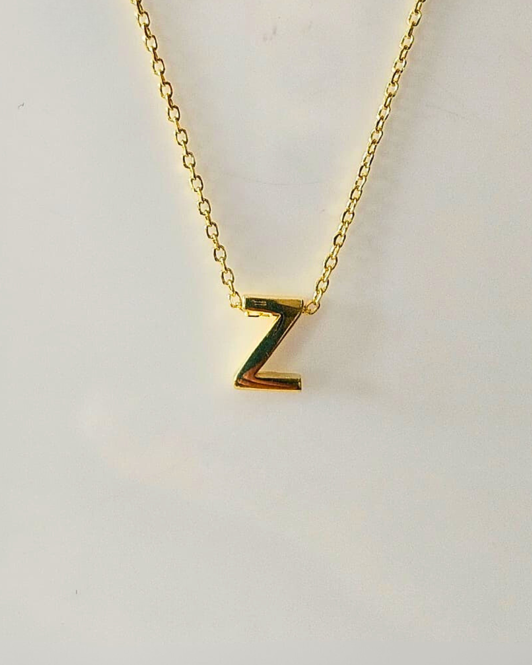 The Elara Collection - Initial Necklace – Z