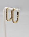 Michelle Oval Huggie XL