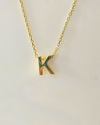 The Elara Collection - Initial Necklace – K