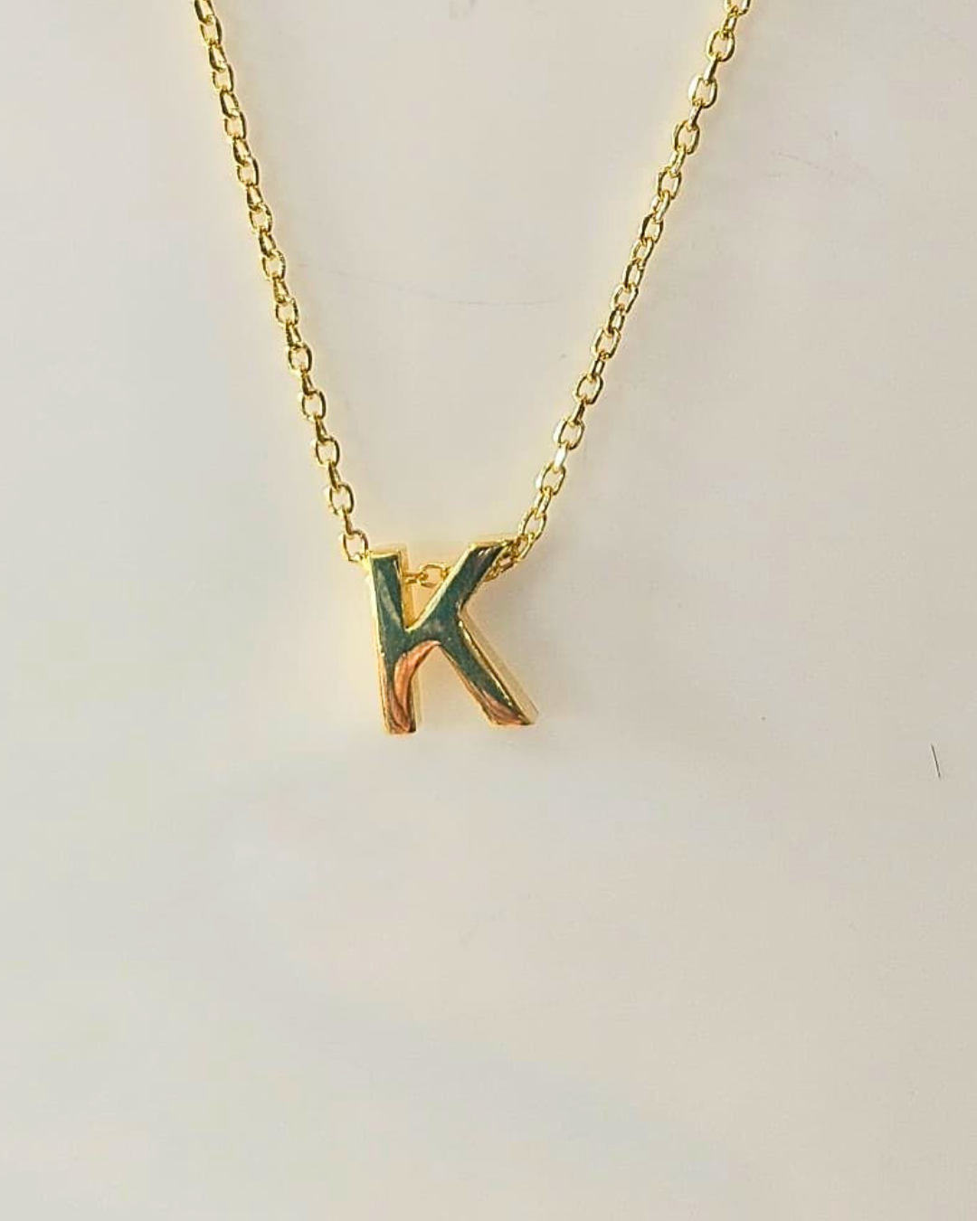 The Elara Collection - Initial Necklace – K