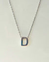 The Elara Collection - Initial Necklace – D