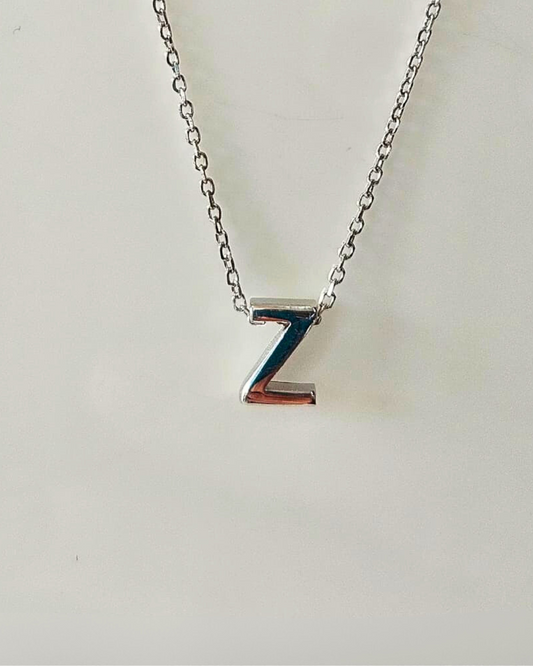 The Elara Collection - Initial Necklace – Z