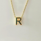The Elara Collection - Initial Necklace – R