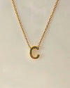 The Elara Collection - Initial Necklace – C