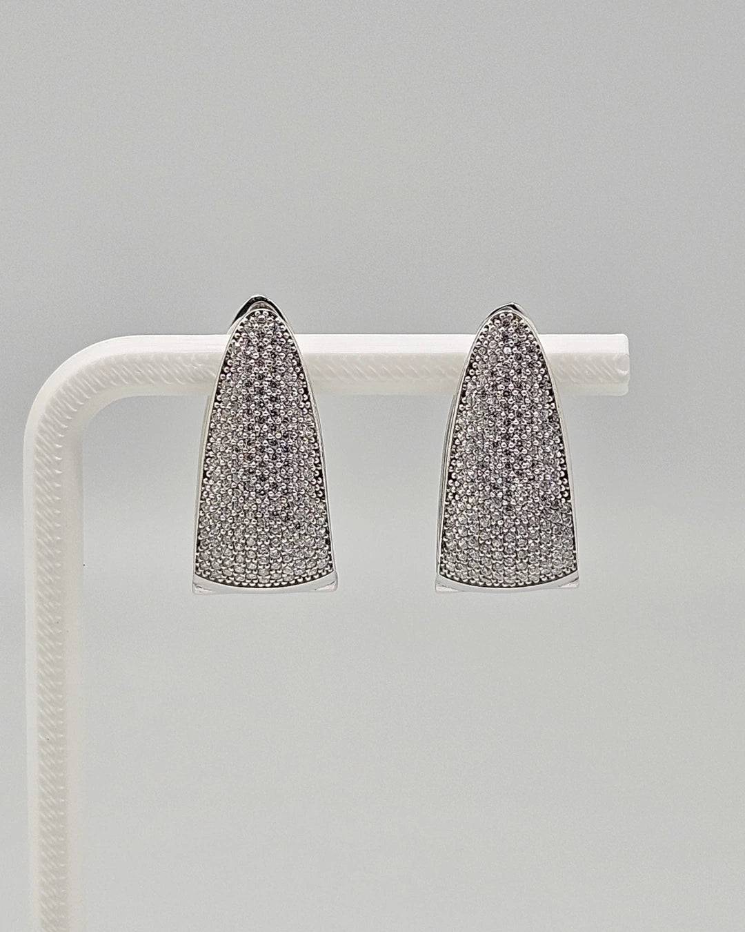 Jolene Huggie Medium Silver