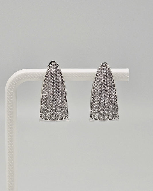 Jolene Huggie Medium Silver