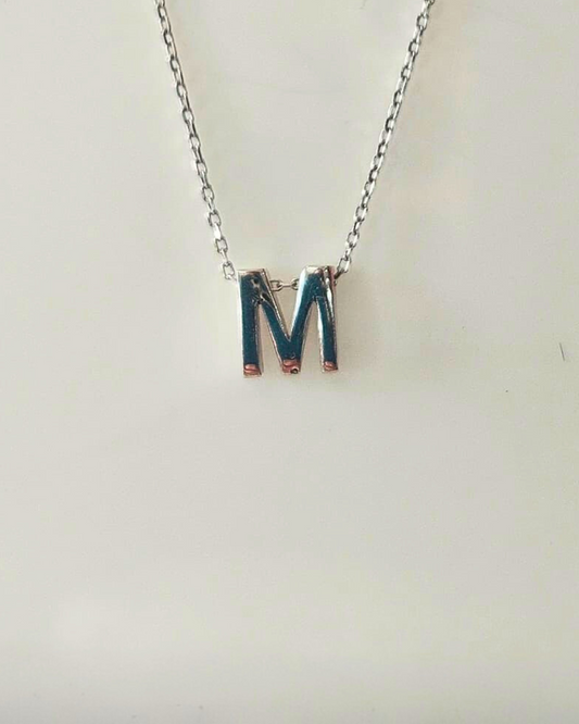 The Elara Collection - Initial Necklace – M