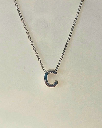 The Elara Collection - Initial Necklace – C