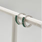 Monja Mini Earrings Silver