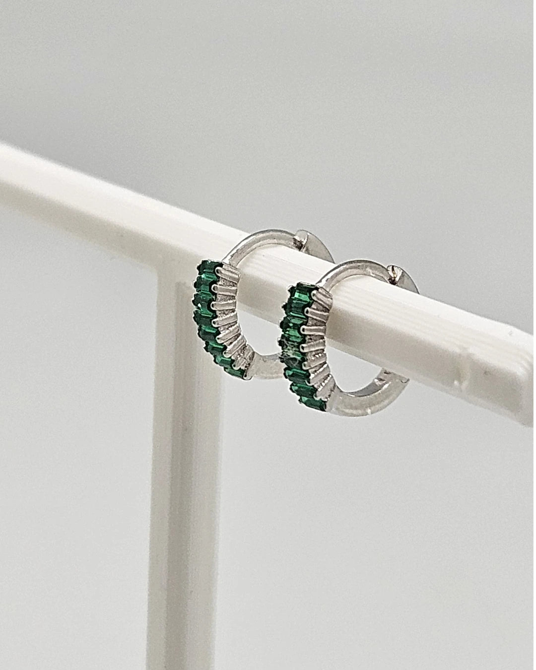 Monja Mini Earrings Silver