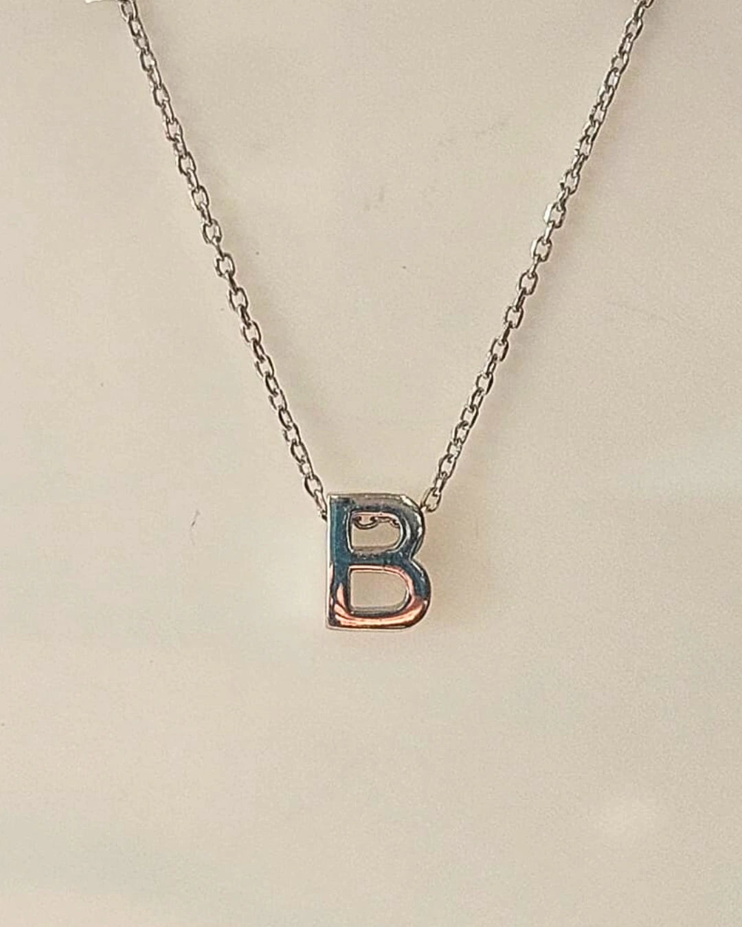 The Elara Collection - Initial Necklace – B