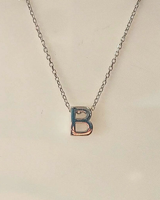 The Elara Collection - Initial Necklace – B