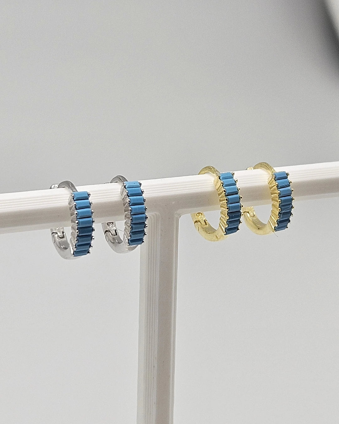 Monja Mini Earrings Turquoise