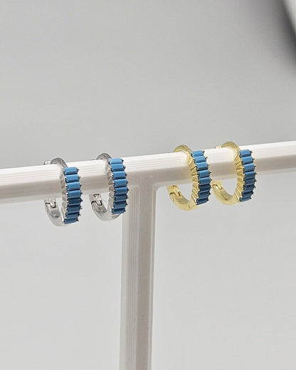 Monja Mini Earrings Turquoise