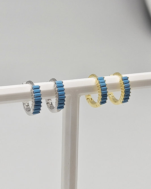 Monja Mini Earrings Turquoise