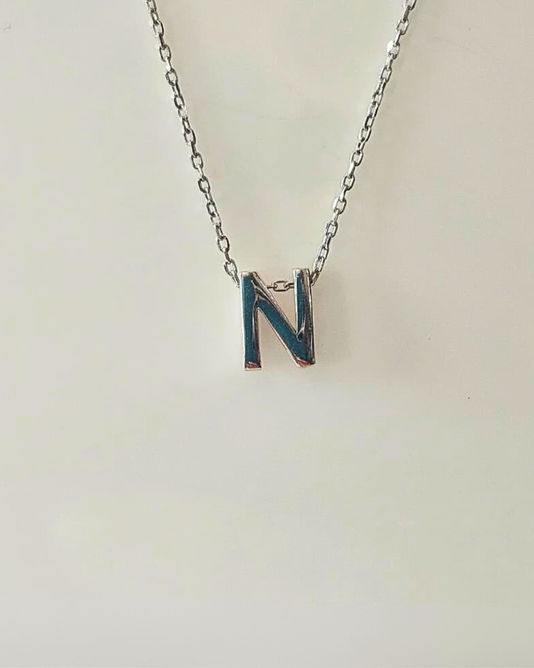 The Elara Collection - Initial Necklace – N