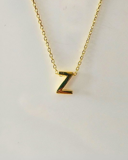 The Elara Collection - Initial Necklace – Z