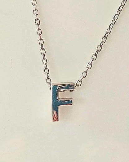 The Elara Collection - Initial Necklace – F