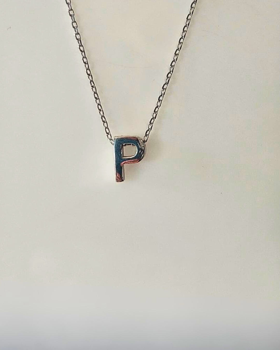 The Elara Collection - Initial Necklace – P