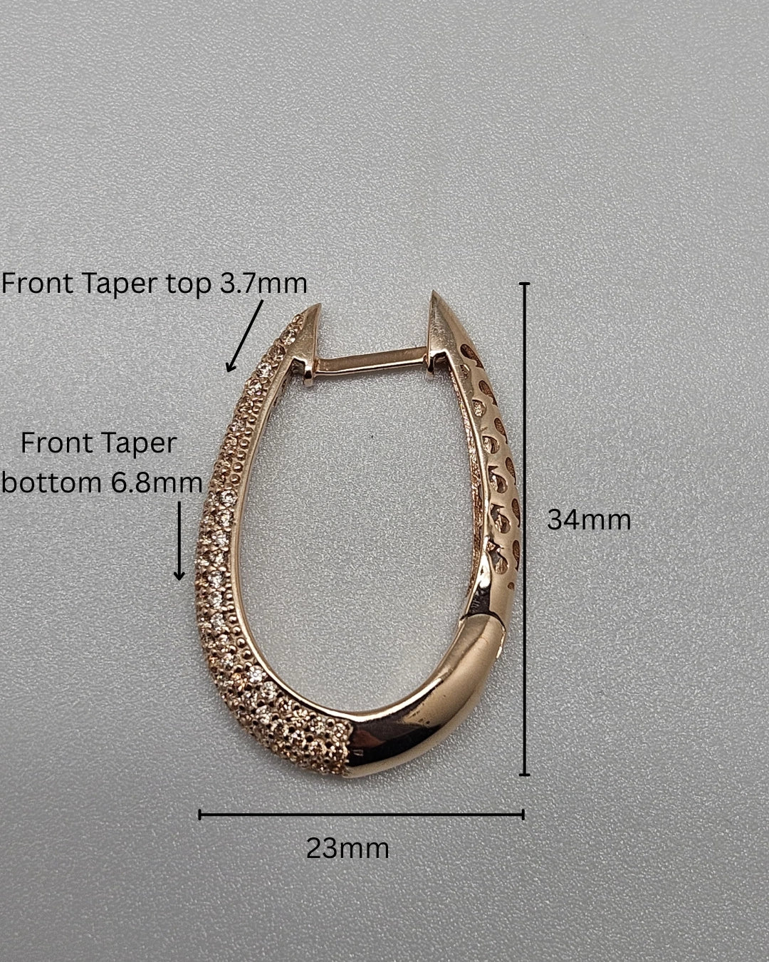 Jolene Huggie Rose Gold