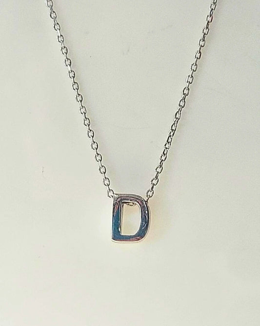 The Elara Collection - Initial Necklace – D
